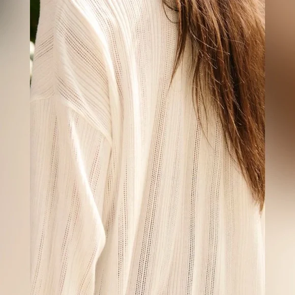 FREE PEOPLE Scottie Top/BUTTON DOWN BLOUSE - Picture 5 of 8